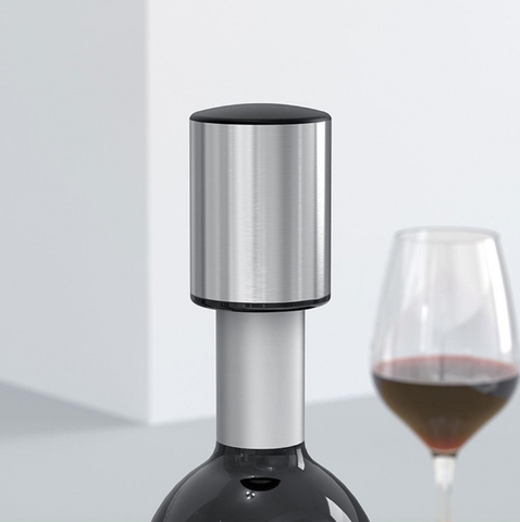 Mini Wine Vacuum Stopper-Stainless Steel